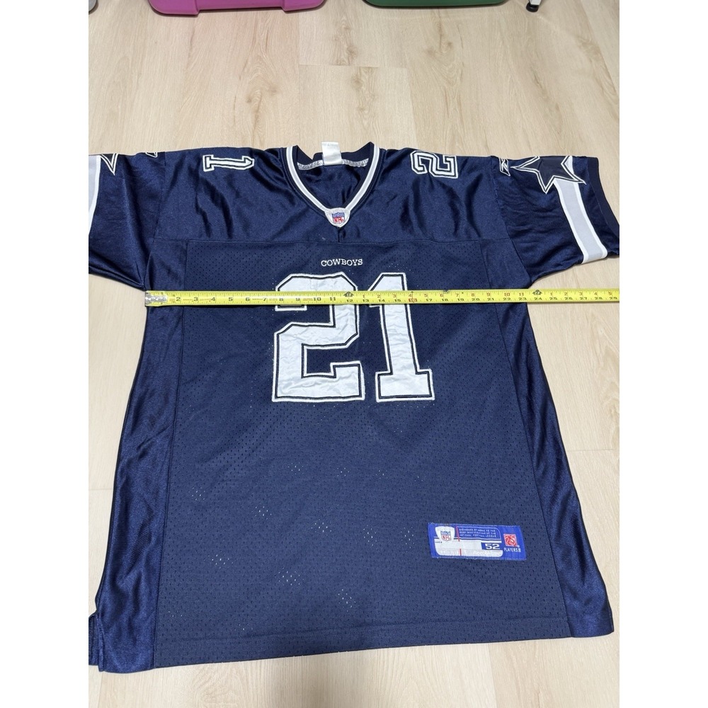 Dallas Cowboys Jersey NFL Football Julius Jones #21 Reebok Blue Mens Size 52 2XL - Picture 3 of 6